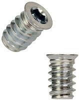 Втулка резьбовая с потайным фланцем М6х10,4х12 мм 312 C4, оцинкованная сталь Втулка резьбовая с потайным фланцем М6х10,4х12 мм 312 C4, оцинкованная сталь