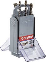 Набор сверл по бетону 4-10 мм, 6 шт, сталь 40, DIN 8039 ЗУБР 2922-H6-SB Набор сверл по бетону 4-10 мм, 6 шт, сталь 40, DIN 8039 ЗУБР 2922-H6-SB