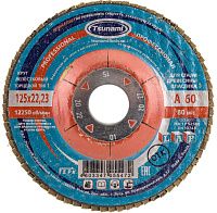 Круг лепестковый торцевой КЛТ1 125х22,2 мм, А60 (14А 25/Р60), Луга-Абразив Tsunami Prof L D96100000P12560 Круг лепестковый торцевой КЛТ1 125х22,2 мм, А60 (14А 25/Р60), Луга-Абразив Tsunami Prof L D96100000P12560