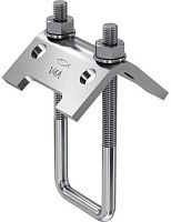 Зажимная скоба для высоких нагрузок TKR 82 Fischer 562666, нержавеющая сталь А4 Зажимная скоба для высоких нагрузок TKR 82 Fischer 562666, нержавеющая сталь А4