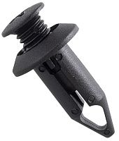 Клипса автомобильная крепежная с резьбовым штырьком AS-512 Клипса автомобильная крепежная с резьбовым штырьком AS-512