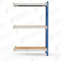 Стеллаж металлический 2000/1800/600 мм, Металл-завод SGR-V-ДСП 1863-2.0 ДС, дополнительная секция Стеллаж металлический 2000/1800/600 мм, Металл-завод SGR-V-ДСП 1863-2.0 ДС, дополнительная секция