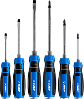 Набор ударных отверток ЗУБР Профессионал (25026), 6 штук Набор ударных отверток ЗУБР Профессионал (25026), 6 штук