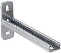 Консоль Fischer FCA 21х2,0х200 мм 537207, оцинкованная сталь Консоль Fischer FCA 21х2,0х200 мм 537207, оцинкованная сталь