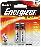 Батарейки Energizer MAX LR03 BP2 Батарейки Energizer MAX LR03 BP2
