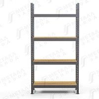 Стеллаж металлический 2500/1200/800 мм, Металл-завод SGR-V-Zn-ДСП 1284-2.5 Стеллаж металлический 2500/1200/800 мм, Металл-завод SGR-V-Zn-ДСП 1284-2.5