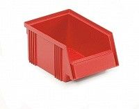 Навесная штабелируемая ячейка, 105х165х75 мм Treston 1015-5, красный Навесная штабелируемая ячейка, 105х165х75 мм Treston 1015-5, красный