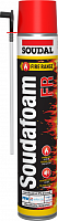 Огнестойкая монтажная пена Soudal SOUDAFOAM FR 750 мл 119261 Огнестойкая монтажная пена Soudal SOUDAFOAM FR 750 мл 119261