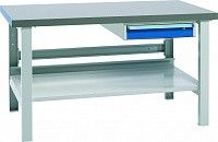 Рабочее место монтажника Workshop 1500х750 мм, Treston C13041110P, стальная столешница Рабочее место монтажника Workshop 1500х750 мм, Treston C13041110P, стальная столешница