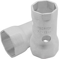 Ключ трубчатый ступичный восьмигранный двусторонний 50х62 мм Thorvik BS8P5062, в упаковке, 30 шт Ключ трубчатый ступичный восьмигранный двусторонний 50х62 мм Thorvik BS8P5062, в упаковке, 30 шт