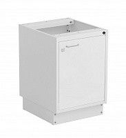 Тумба с дверцей, высота 660 мм 45/56, Treston 60649208, с защитой ESD, серая Тумба с дверцей, высота 660 мм 45/56, Treston 60649208, с защитой ESD, серая