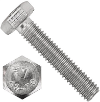 Болт шестигранный М2х8 DIN 933, нержавеющая сталь А2 Болт шестигранный М2х8 DIN 933, нержавеющая сталь А2