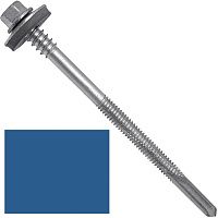 Винт самосверлящий для сэндвич-панелей 5,5/6,3х175 мм, с шайбой EPDM, SD 12 SP Fasty P155176AM, RAL 5005 сигнальный синий Винт самосверлящий для сэндвич-панелей 5,5/6,3х175 мм, с шайбой EPDM, SD 12 SP Fasty P155176AM, RAL 5005 сигнальный синий