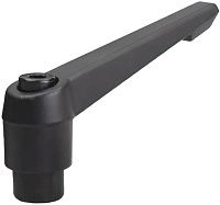 Ручка зажимная регулируемая 80хМ10 мм U34, черный Ручка зажимная регулируемая 80хМ10 мм U34, черный