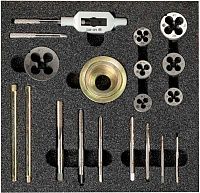 Резьбонарезной набор M3-М12 Р6М5, 9XC Волжский Инструмент 5503092, 16 предметов Резьбонарезной набор M3-М12 Р6М5, 9XC Волжский Инструмент 5503092, 16 предметов