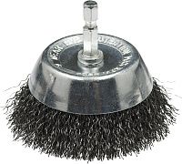 Щетка чашечная гофрированная для дрели 50 мм № 115 Профоснастка Мастер 20202001, сталь Щетка чашечная гофрированная для дрели 50 мм № 115 Профоснастка Мастер 20202001, сталь