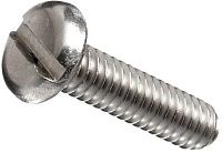Винт с прямым шлицем М5х60 DIN 85, нержавеющая сталь А2 Винт с прямым шлицем М5х60 DIN 85, нержавеющая сталь А2