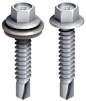 Саморез кровельный по металлу, с буром JT2-6-6,3 EJOT, углеродистая сталь SAE 1022 с цинковым покрытием Саморез кровельный по металлу, с буром JT2-6-6,3 EJOT, углеродистая сталь SAE 1022 с цинковым покрытием