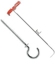 Универсальный дюбель Fischer DUOTEC 10 RH 537264 с круглым крюком, 2 шт в блистере Универсальный дюбель Fischer DUOTEC 10 RH 537264 с круглым крюком, 2 шт в блистере
