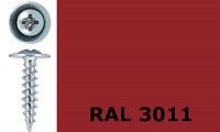 Саморез-клоп острый 4,2х19 окрашенный, RAL 3011 (коричнево-красный) Саморез-клоп острый 4,2х19 окрашенный, RAL 3011 (коричнево-красный)
