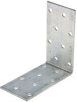 Уголок крепежный 80х80х40 мм, горячий цинк Уголок крепежный 80х80х40 мм, горячий цинк