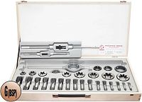 Резьбонарезной набор G1/8"-1" 115CrV3 Bucovice 312100, трубная резьба, 31 предмет Резьбонарезной набор G1/8"-1" 115CrV3 Bucovice 312100, трубная резьба, 31 предмет