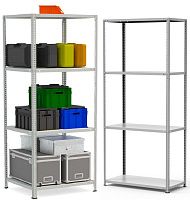 Стеллаж металлический до 150 кг, 4 полки Металл-завод СТФ 764 Стеллаж металлический до 150 кг, 4 полки Металл-завод СТФ 764