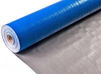 Тентовое полотно тарпаулин 180 г/м² синий/серебро 2x50 м Тентовое полотно тарпаулин 180 г/м² синий/серебро 2x50 м