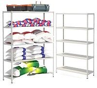 Стеллаж металлический до 100 кг, 5 полок Металл-завод СТФ 1555 Стеллаж металлический до 100 кг, 5 полок Металл-завод СТФ 1555