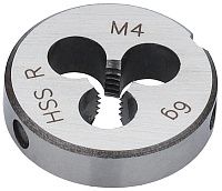 Плашка М4х0,7 мм DIN EN 22568 HSS Terrax by Ruko 237040TX Плашка М4х0,7 мм DIN EN 22568 HSS Terrax by Ruko 237040TX