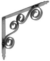 Кронштейн для полок фигурный 250х200 мм Домарт модель 8, без покрытия Кронштейн для полок фигурный 250х200 мм Домарт модель 8, без покрытия