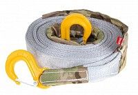 Ремень буксировочный эластичный серия «Туризм» 12 т 4 м, крюк-крюк Ремень буксировочный эластичный серия «Туризм» 12 т 4 м, крюк-крюк