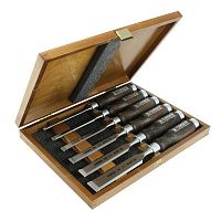 Набор из 6 плоских стамесок Wood Line Profi Narex 853053 Набор из 6 плоских стамесок Wood Line Profi Narex 853053