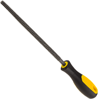 Рашпиль круглый с двухкомпонентной ручкой 200 мм Stayer Prof 16635-20-2 Рашпиль круглый с двухкомпонентной ручкой 200 мм Stayer Prof 16635-20-2