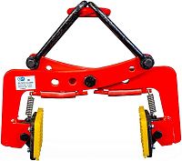 Захват клещевой вертикальный г/п 280 кг для брикетов и блоков зев 120 - 180 мм ЗК 280 Захват клещевой вертикальный г/п 280 кг для брикетов и блоков зев 120 - 180 мм ЗК 280