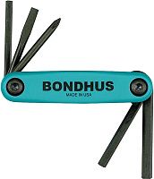 Складной набор ключей GorillaGrip Bondhus 12540, 5 шт Складной набор ключей GorillaGrip Bondhus 12540, 5 шт