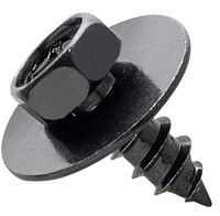 Саморез автомобильный с шестигранной головкой и шайбой 6х17 мм К2067 Саморез автомобильный с шестигранной головкой и шайбой 6х17 мм К2067