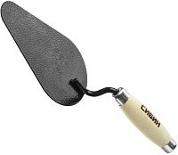 Кельма печника полотно 170х105 мм с деревянной ручкой СИБИН 0820-4_z01 Кельма печника полотно 170х105 мм с деревянной ручкой СИБИН 0820-4_z01