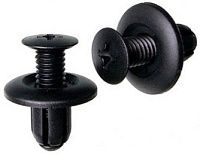 Клипса автомобильная с резьбовым штырьком 3043 Клипса автомобильная с резьбовым штырьком 3043