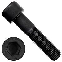 Винт М12х1,25х90 с цилиндрической головкой и внутренним шестигранником DIN 912 (ISO 12474), класс прочности 12.9 Винт М12х1,25х90 с цилиндрической головкой и внутренним шестигранником DIN 912 (ISO 12474), класс прочности 12.9
