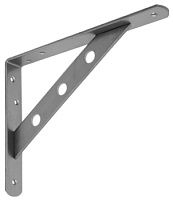 Кронштейн для полок современный 200х150 мм Домарт, без покрытия Кронштейн для полок современный 200х150 мм Домарт, без покрытия