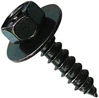 Саморез автомобильный с шестигранной головкой и шайбой 6х25 мм К2031 Саморез автомобильный с шестигранной головкой и шайбой 6х25 мм К2031