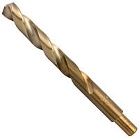 Сверло по металлу кобальтовое с проточенным хвостовиком 18х195/130 мм Волжский Инструмент 5034007, сталь Р6М5К5 Сверло по металлу кобальтовое с проточенным хвостовиком 18х195/130 мм Волжский Инструмент 5034007, сталь Р6М5К5