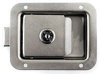 Замок внутренний с защелкой и ключом N51C, нержавеющая сталь Замок внутренний с защелкой и ключом N51C, нержавеющая сталь