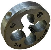 Плашка М12х1,25 мм 9ХС Волжский Инструмент 3704083, левая метрическая резьба Плашка М12х1,25 мм 9ХС Волжский Инструмент 3704083, левая метрическая резьба