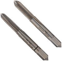 Метчик ручной М7х1 мм HSS-G Volkel 27340-2PC, метрическая резьба, комплект - 2 шт Метчик ручной М7х1 мм HSS-G Volkel 27340-2PC, метрическая резьба, комплект - 2 шт