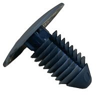 Клипса автомобильная крепежная нажимная AS-002, черная Клипса автомобильная крепежная нажимная AS-002, черная