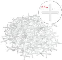 Крестики для плитки 2,5 мм STAYER 3380-2,5, 200 шт Крестики для плитки 2,5 мм STAYER 3380-2,5, 200 шт