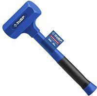 Молоток безынерционный 60 мм 1800 гр облитый эластомером БМО ЗУБР PROF 2049-1800 Молоток безынерционный 60 мм 1800 гр облитый эластомером БМО ЗУБР PROF 2049-1800