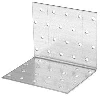 Уголок крепежный 80х80х100 мм, горячий цинк Уголок крепежный 80х80х100 мм, горячий цинк